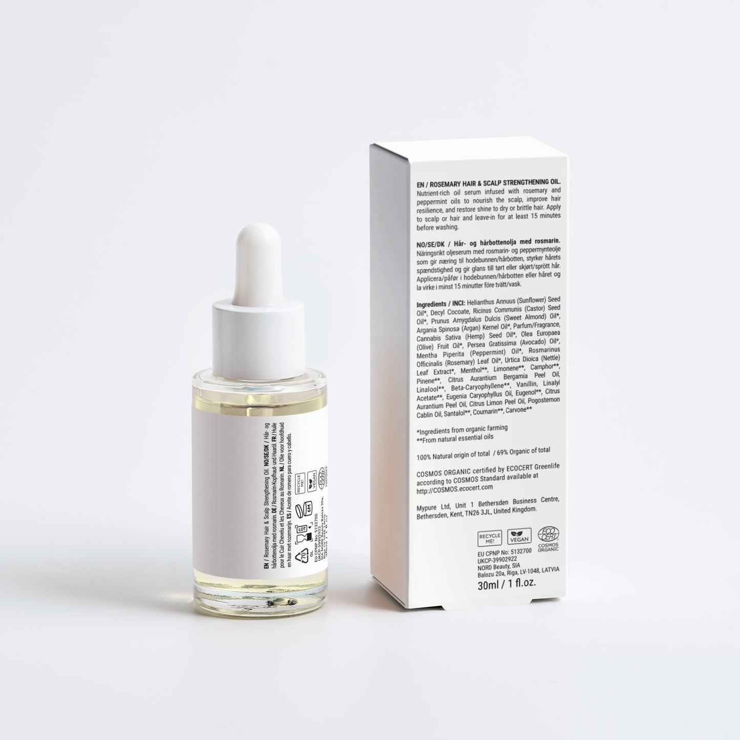 Rosemary Hair & Scalp Strengthening Oil